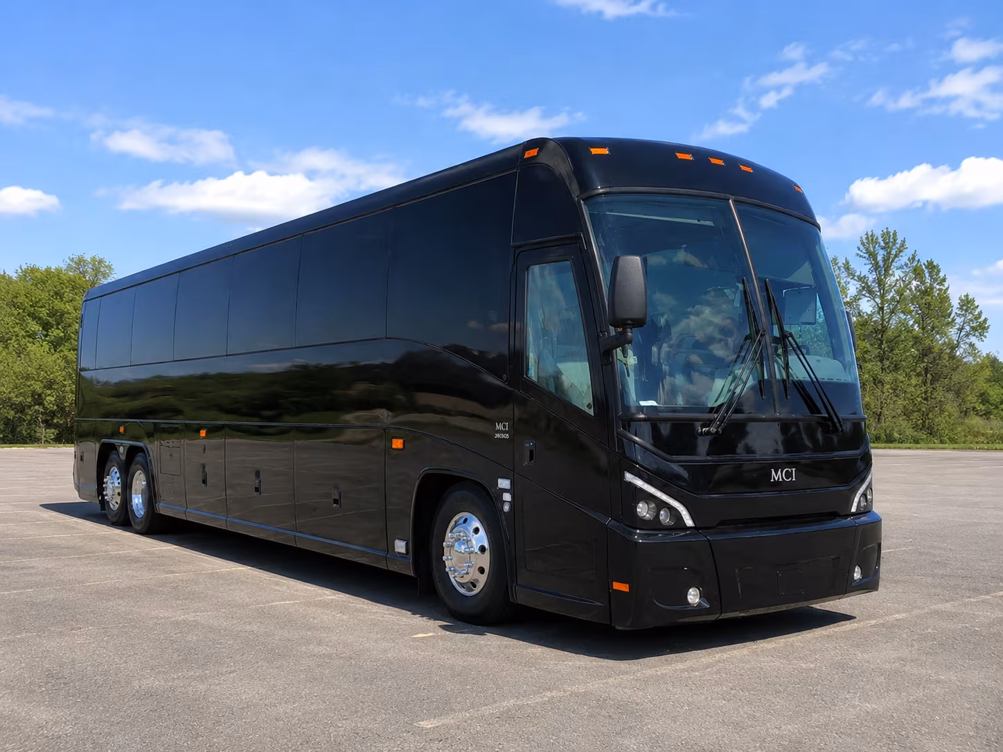 vancouver charter bus interior